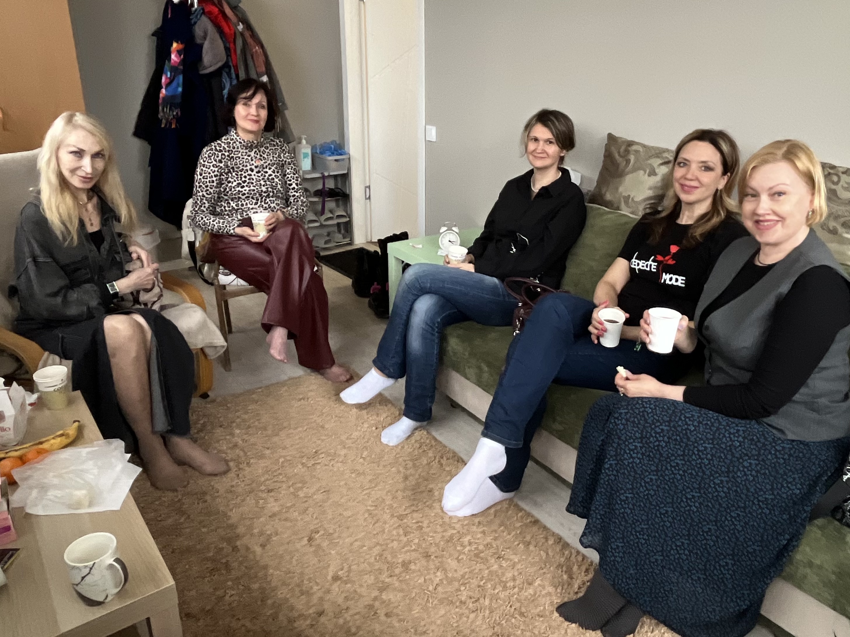 Встреча коллег Уопп и изучение новых техник