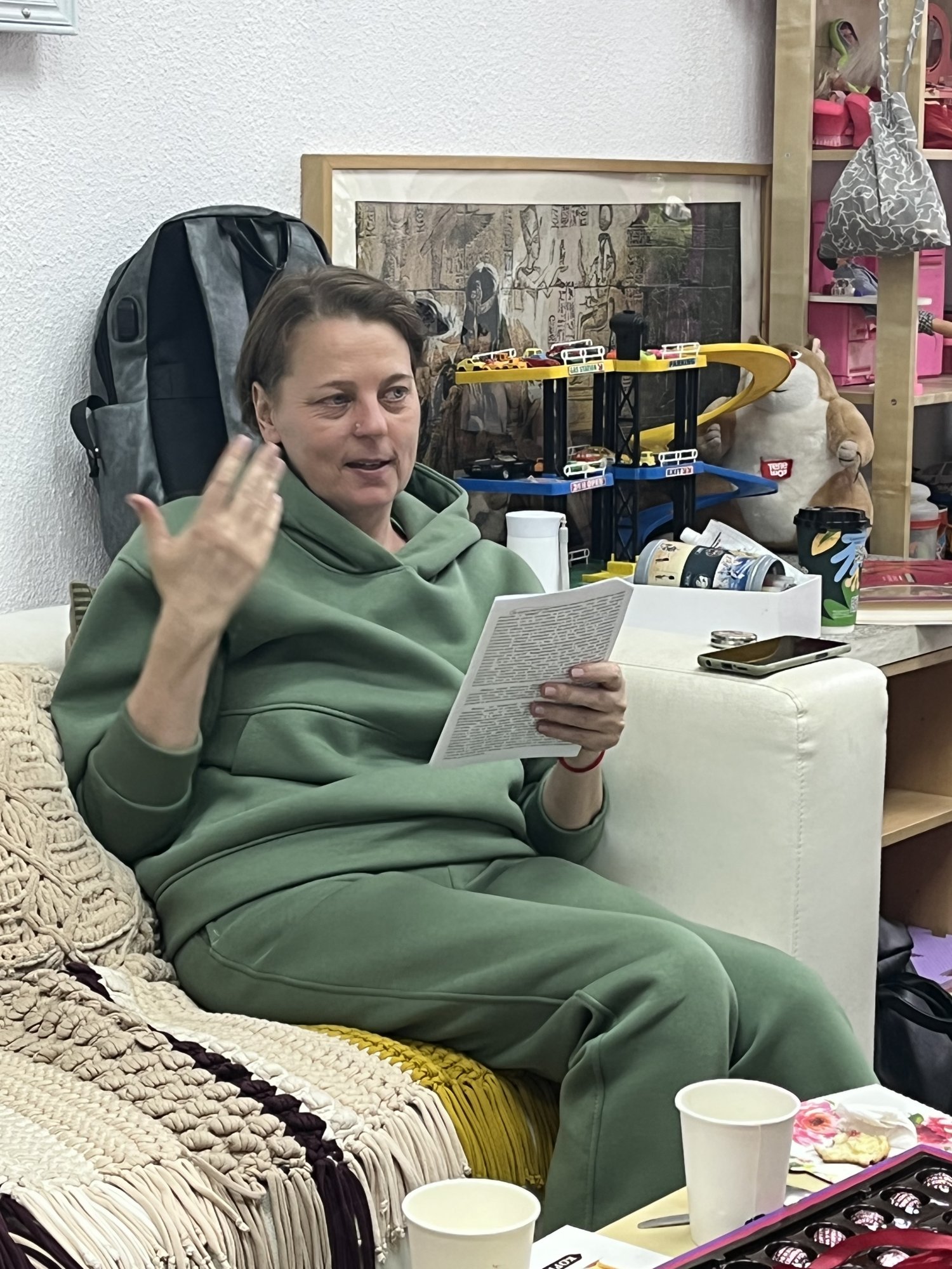 Заслушана четвертая часть доклада о девяти структурах характера (Ненси Дж.Догерти, Жаклин Дж.Вест)